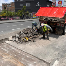 Alcaldía de Manizales cumple: Comenzaron a tapar los huecos 